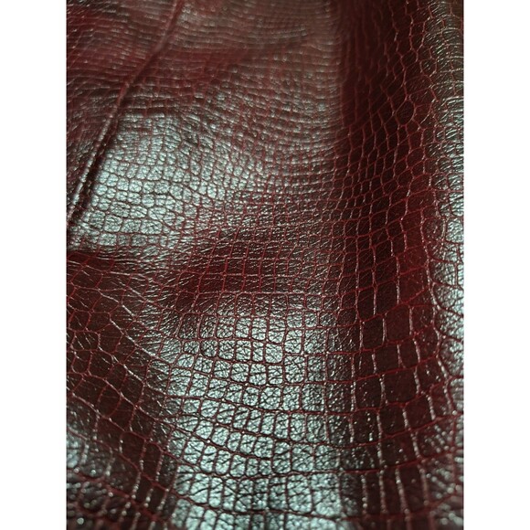 SISY Large Handbag Burgundy Zip Pockets Nwt - Picture 3 of 15